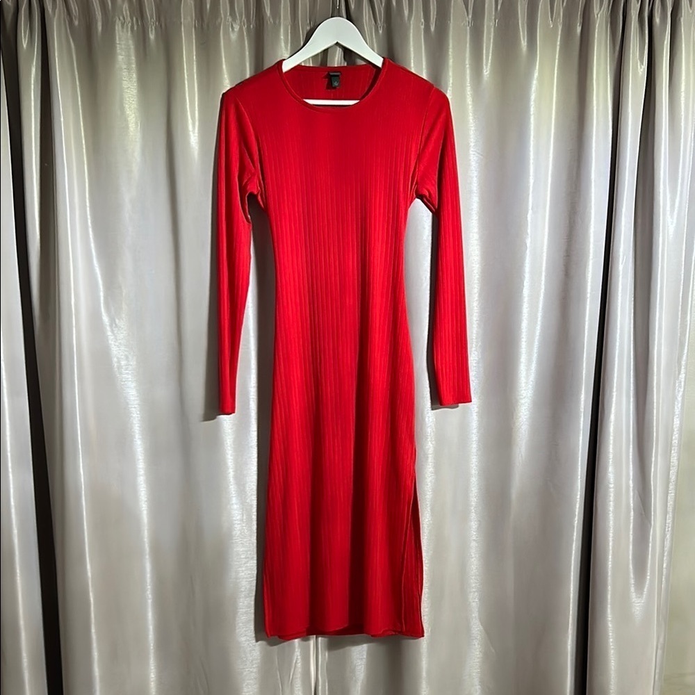 Wild Fable Scarlet Long Sleeve Dress